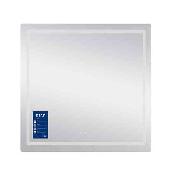 Дзеркало Qtap Mideya (MI2) 700х800 з LED-підсвіткою Touch, з антизапотіванням, димером, регумацію QT2078DCF7080 Київ