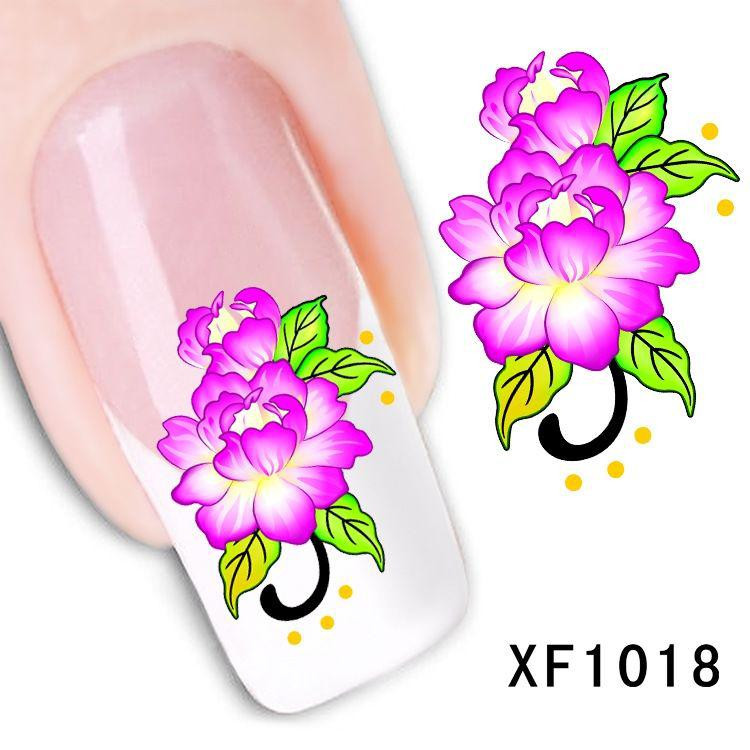 Наклейки для ногтей XF1018 Киев - изображение 1