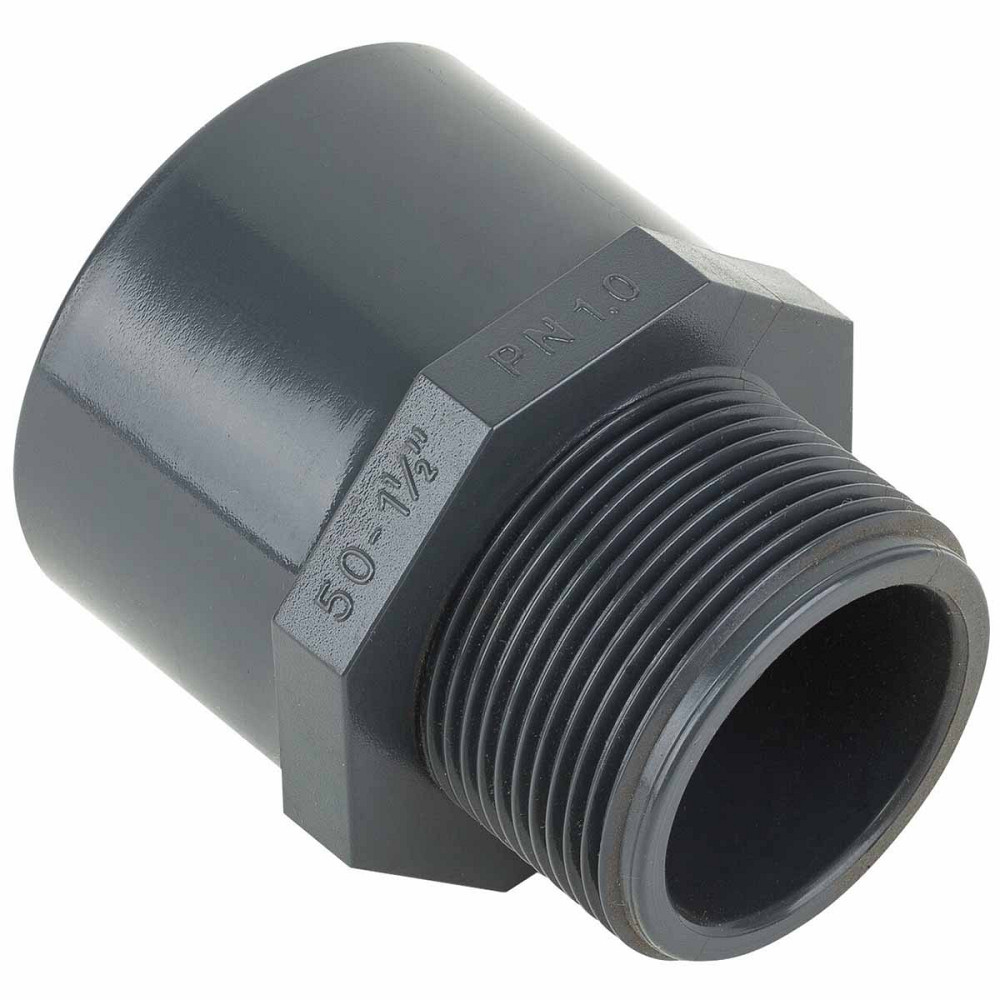 Муфта ПВХ Kripsol TRM30 63.C редукційна, із зовнішньою різьбою d63-75х2" Київ - фото 1