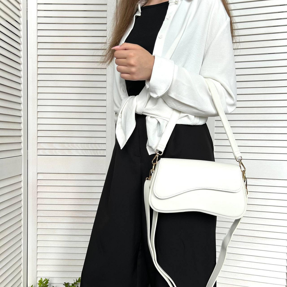 Жіноча сумка маленька через плече. Жіноча класична сумочка клатч. 01-41 Київ - фото 3