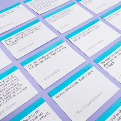 Навчальний набір English Student Картки для вивчення англійської мови TV Shows. Iconic Quotes (укр.) (591226004) Вінниця