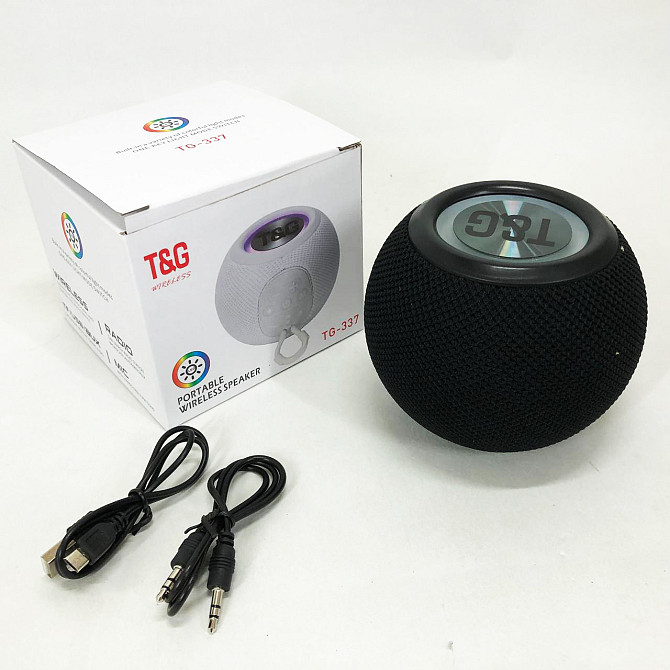 Беспроводная колонка портативная мощная TG337, Bluetooth колонка с функцией радио CA-89 Львов - изображение 8