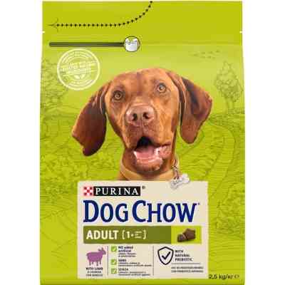Сухий корм для собак Purina Dog Chow Adult Lamb зі смаком ягняти 2.5 кг (7613034485946) Вінниця