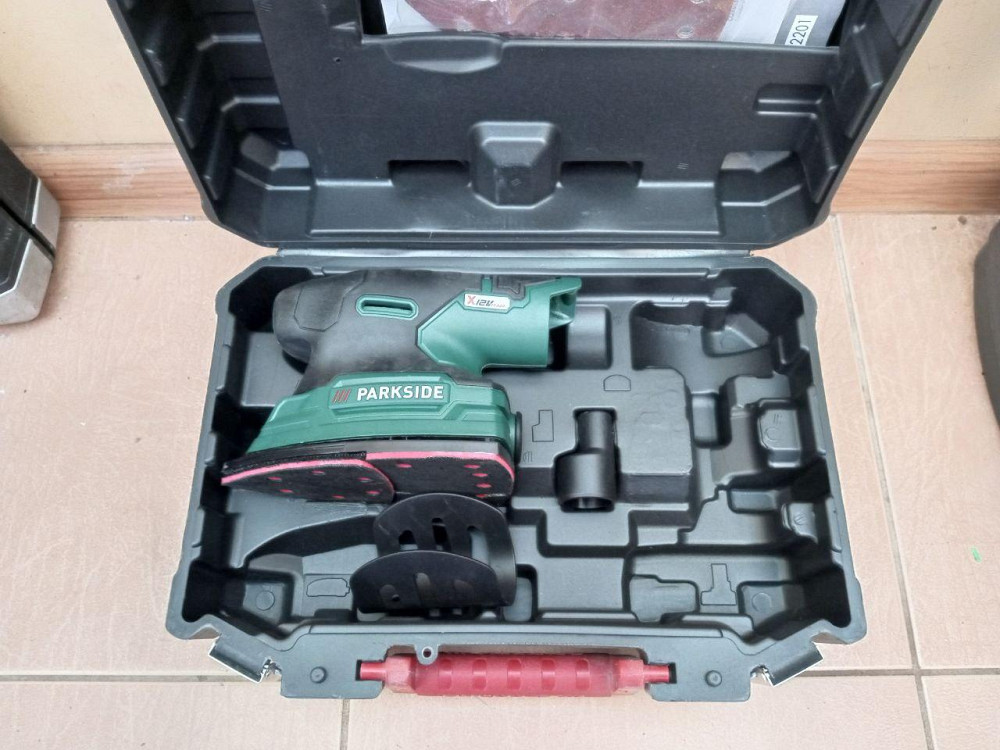 Акумуляторна мультишліфувальна машина Parkside PAMS 12 A1 Полтава - изображение 1