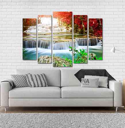 Модульная картина Природа Водопад Art-180_5 Киев