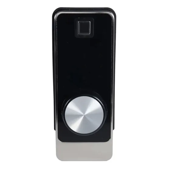 Замок біометричний автономний Trinix TRL-5203BTF Silver Left з Bluetooth, зчитувачем відбитків пальців і карт Mifare (65-00055) Киев