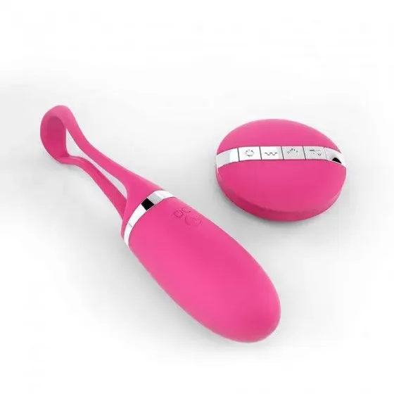 Виброяйце Dorcel Secret Delight Magenta з пультом ДК, з турборежимом і голосовим керування Львів