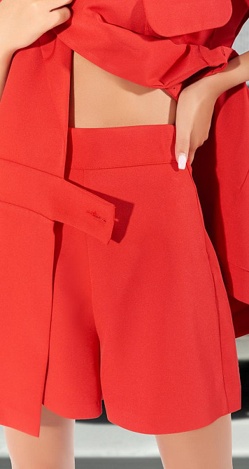 Стильний костюм жакет шорти Київ - фото 7