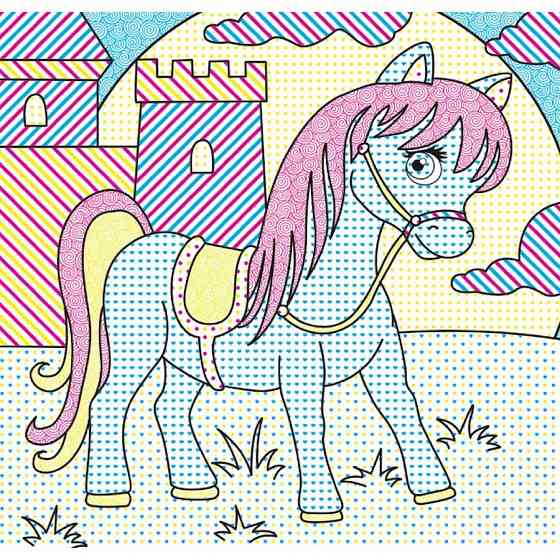 Водні розмальовки Чарівна розмальовка Поні 757173, 4 малюнки Вінниця