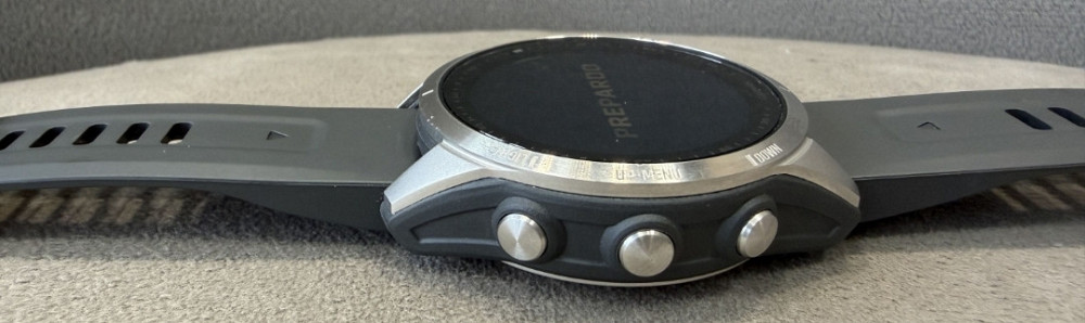 Garmin fenix 7S 42мм Silver with Graphite Band. Харків - фото 3