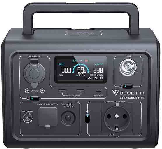 Портативная зарядная станция Bluetti EB3A 268Вт 600Вт электростанция Винница