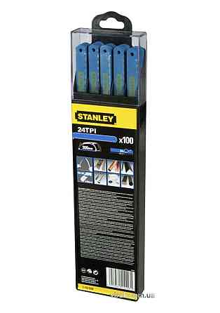 Полотно для металу STANLEY "Laser" 24 зуб/1", для ножів біметал. l = 300 мм, 5 шт. Одеса