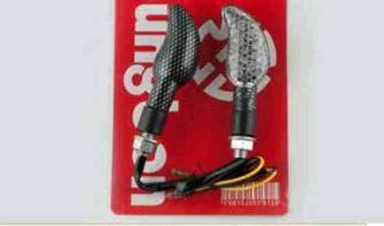 Повороти світлодіодні, лист (пара) (карбон) ST Київ