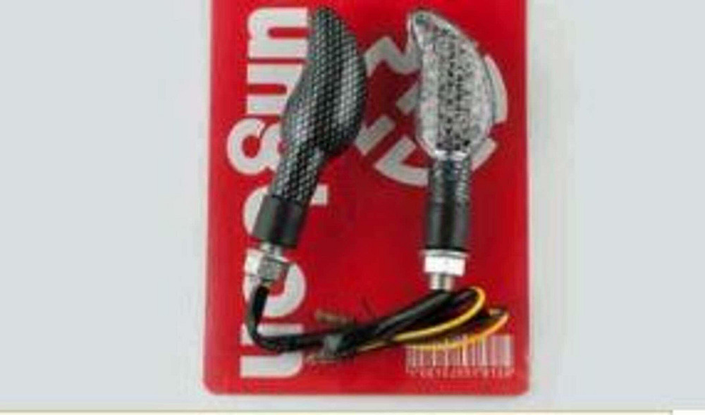 Повороти світлодіодні, лист (пара) (карбон) ST Київ - фото 1