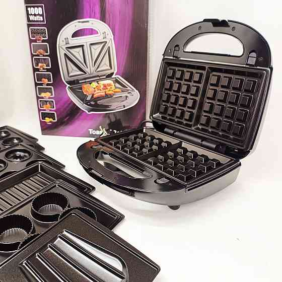 Гриль для приготовления пищи с прищемлением, Электро гриль вафельница орешница бутербродница WR-78 Львов