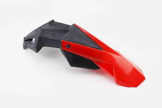 пластик - крило переднє 125-140cc, ЧОРНИЙ-ПОМАРАНЧЕВИЙ Київ