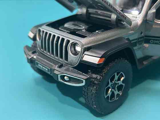 Машина Автосвіт Jeep vlanger інерційна відчиняються двері капот багажник 21см Сіра (AP-1979) Чернігів