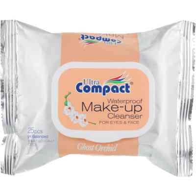 Влажные салфетки Ultra Compact Waterproof Make-up Cleanser для снятия макияжа 25 шт. (8697420534592) Винница