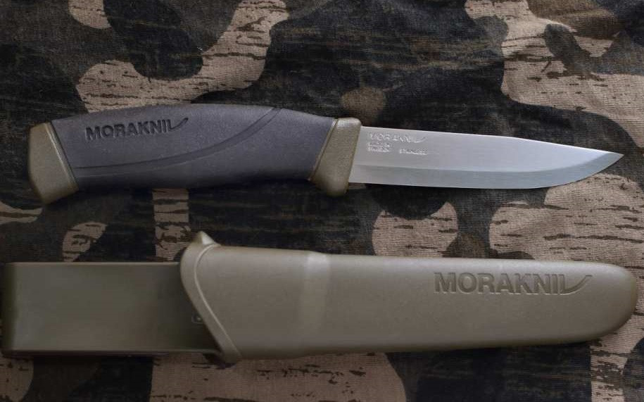 Туристичний Ніж із чохлом Morakniv  "Companion" Olive Green (11827) Неіржавка сталь Нововолинськ - фото 6