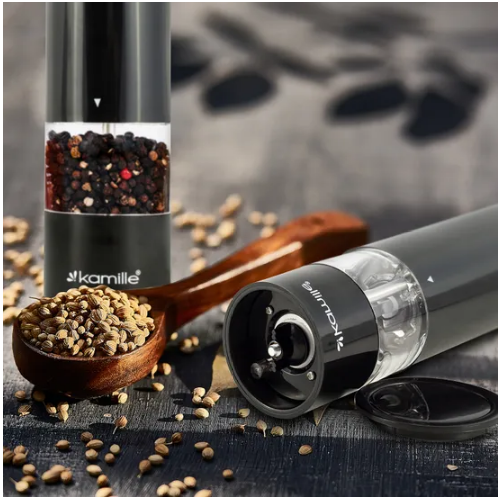 Млинок для спецій електричний 22*5,3см KAMILLE 7013 Житомир - изображение 3
