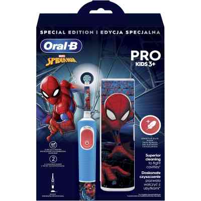Електрична зубна щітка Oral-B D103.413.2KX Spider-Man Вінниця