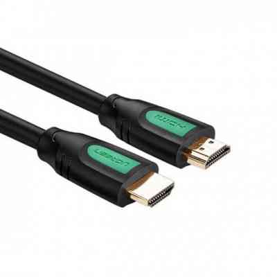 Кабель мультимедійний HDMI to HDMI 3.0m HD101 Round (Yellow/Black) Ugreen (10130) Вінниця