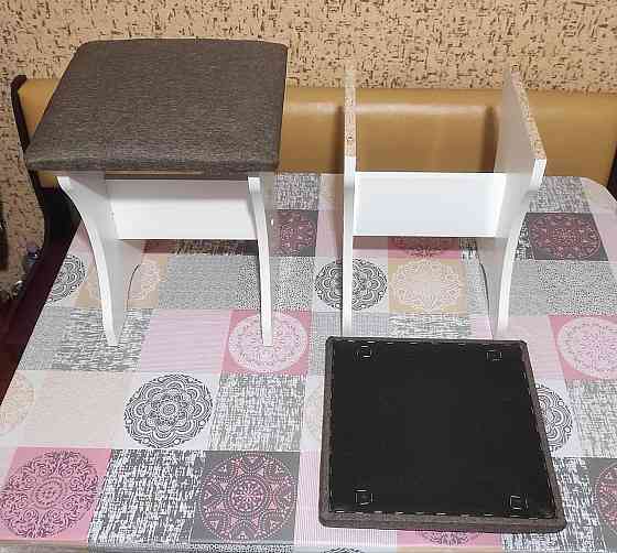 4 табурета (комплект) 35х35х44 см / mebelservice / Белый Львов