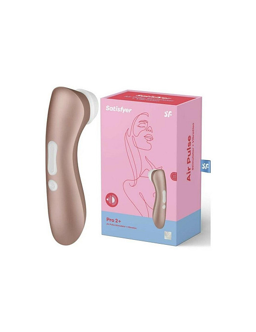 Стимулятор SATISFYER PRO 2+ (воздушно-импульсный стимулятор + вибрация) Sex Aura Киев - изображение 5