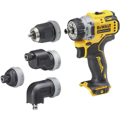 Шуруповерт DeWALT XR Li-Ion 12 В со сменными насадками, 57.5 Нм, TSTAK (без АКБ и ЗУ) (DCD703NT) Винница - изображение 2