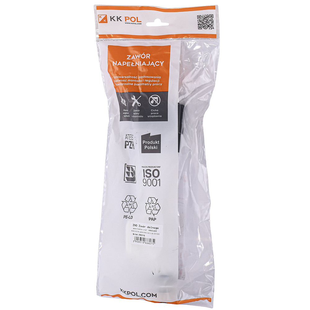 Клапан заповнення K.K.POL 350/ZND/110-00-T0, 1/2″ МО, нижн. латунь Луцк - изображение 4