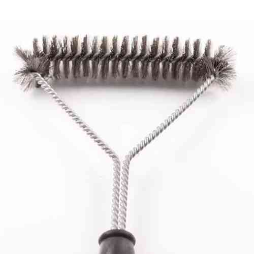 Трехсторонняя щетка для гриля с удобной ручкой Киев