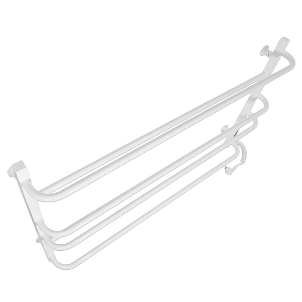 Електричний полотенцесушитель Laris Зебра Практик ЧК6 1000Х600 Е білий Київ - фото 3