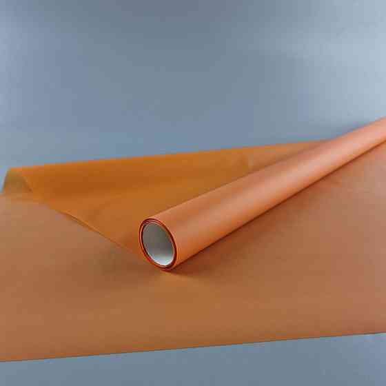 Калька для цветов рулон 8м тонированный матовый (77) (h660) №836 Оранжевый (1 шт) Харьков