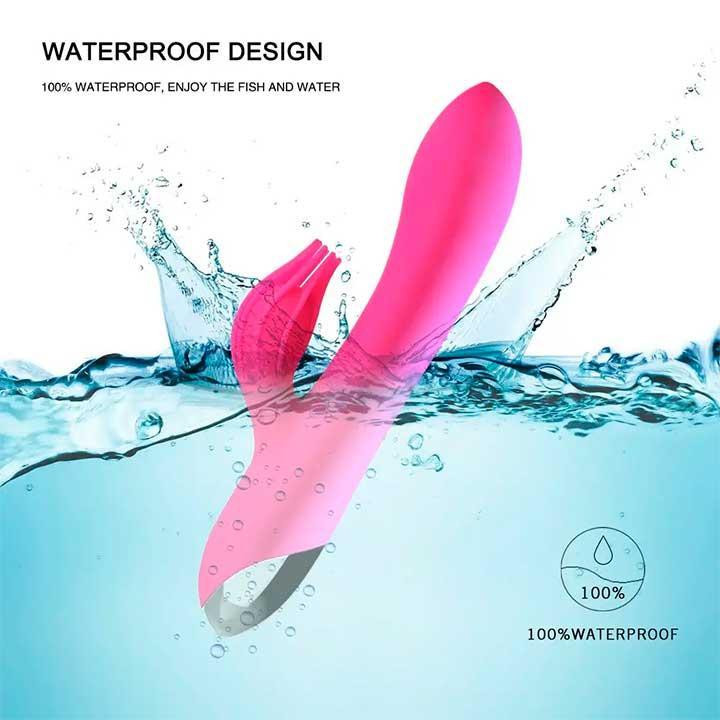 Вібратор кролик для точки G і клітора Mr. Rabbit фуксія Вінниця - фото 2