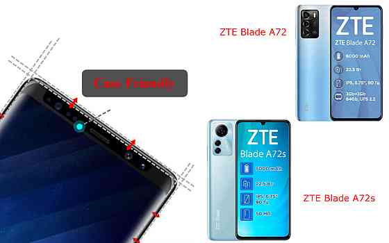 Захисне скло HyperGlass Pro для ZTE Blade A72, Blade A72s – максимальна чутливість та захист Київ