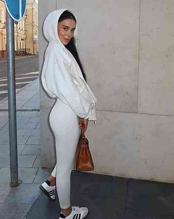 Женская теплая оверсайз кофта на молнии с капюшоном трехнить на флисе Одесса