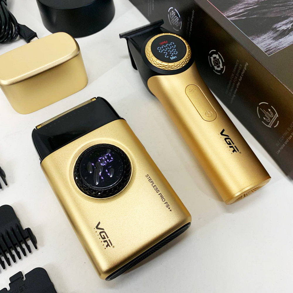 Машинка для стрижки волос беспроводная VGR 2 в 1 V-977 V-377, Триммер беспроводной FE-39 Ивано-Франковск - изображение 7