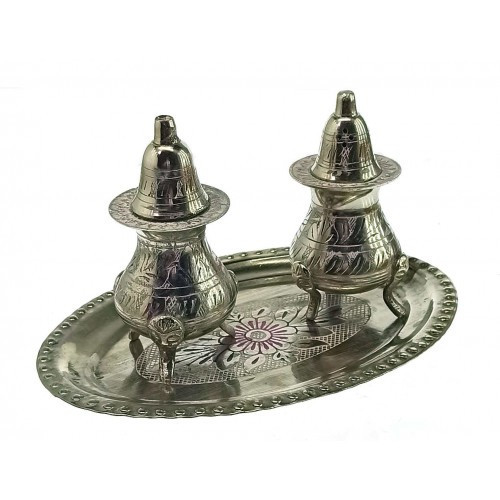 Солонка и перечница бронзовая Киев - изображение 1