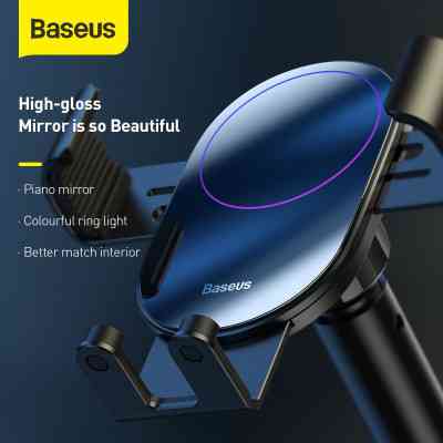 Універсальний автотримач Baseus 4.7-6.5" Gravity Simplism (на присоску) black (SUYL-JY01) Вінниця
