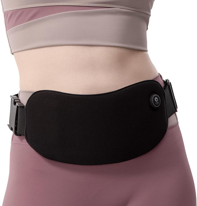 Тепловой пояс для спины, электрический нагревательный 11*27см с аккумулятором 5000 мАч для менструальных болей Киев - изображение 1