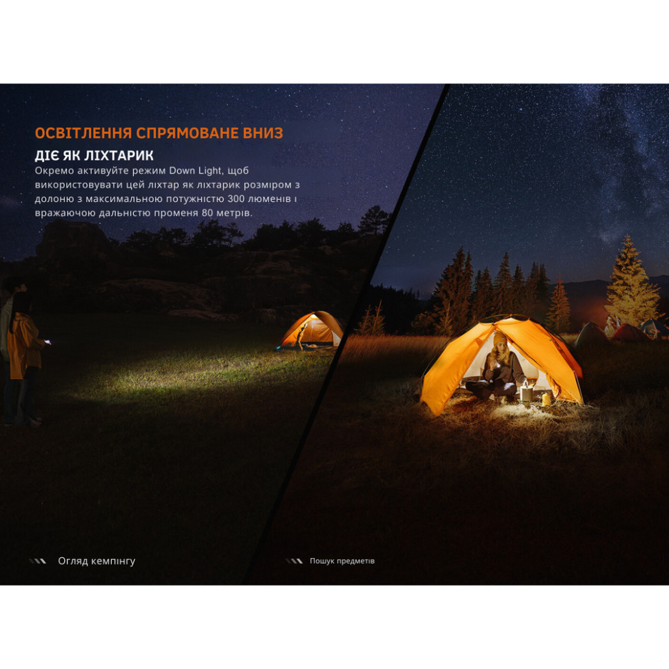 Кемпинговый аккумуляторный фонарь Fenix ​​CL22R 2600 мАч 500лм (12 режимов) Темно-зеленый Винница - изображение 11