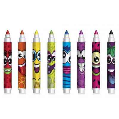 Набор для творчества Scentos ароматные маркеры для рисования Плавная линия 8 цв (40605) Винница