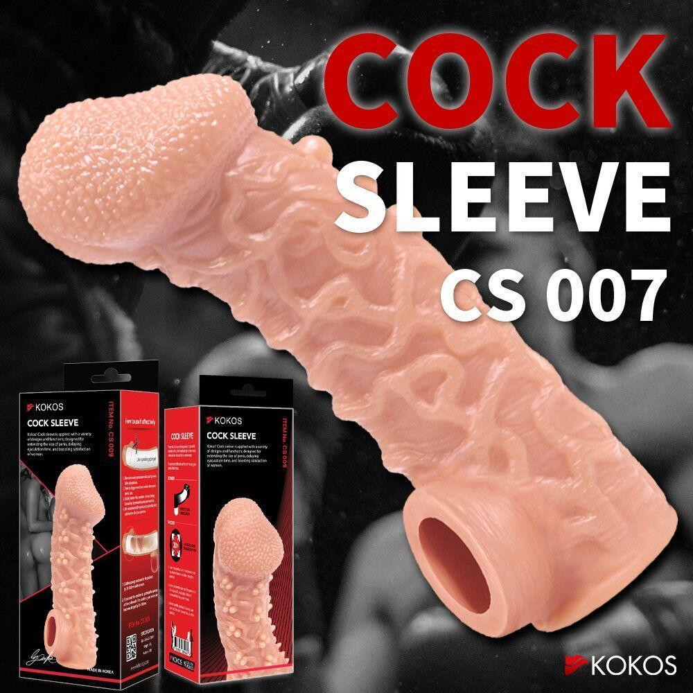 Насадка на член Kokos Cock Sleeve CS 007 L Sex Aura Київ - фото 9