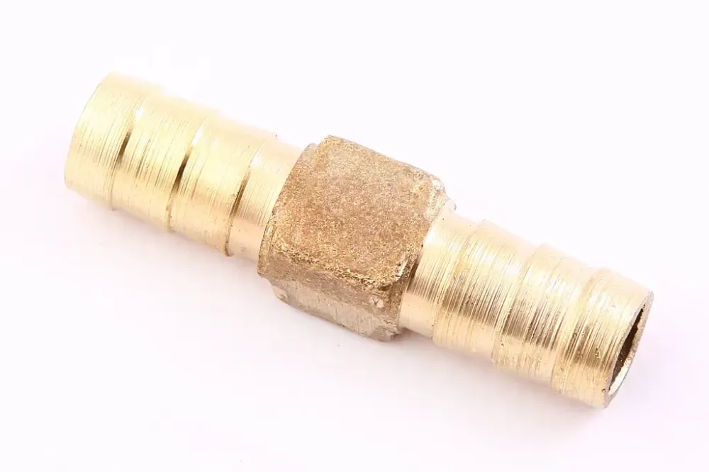 Соединение под шланг прямое d12*12мм латунное Белебей Крепеж Винница - изображение 1