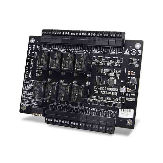 Плата введення-виведення ZKTeco EX0808 на 8 входів-виходів для біометричних контролерів inBio Pro Киев