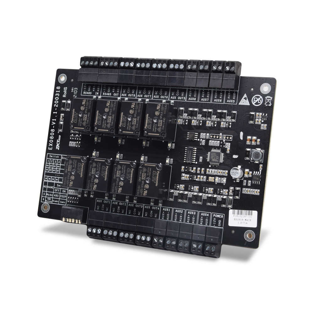 Плата введення-виведення ZKTeco EX0808 на 8 входів-виходів для біометричних контролерів inBio Pro Киев - изображение 1