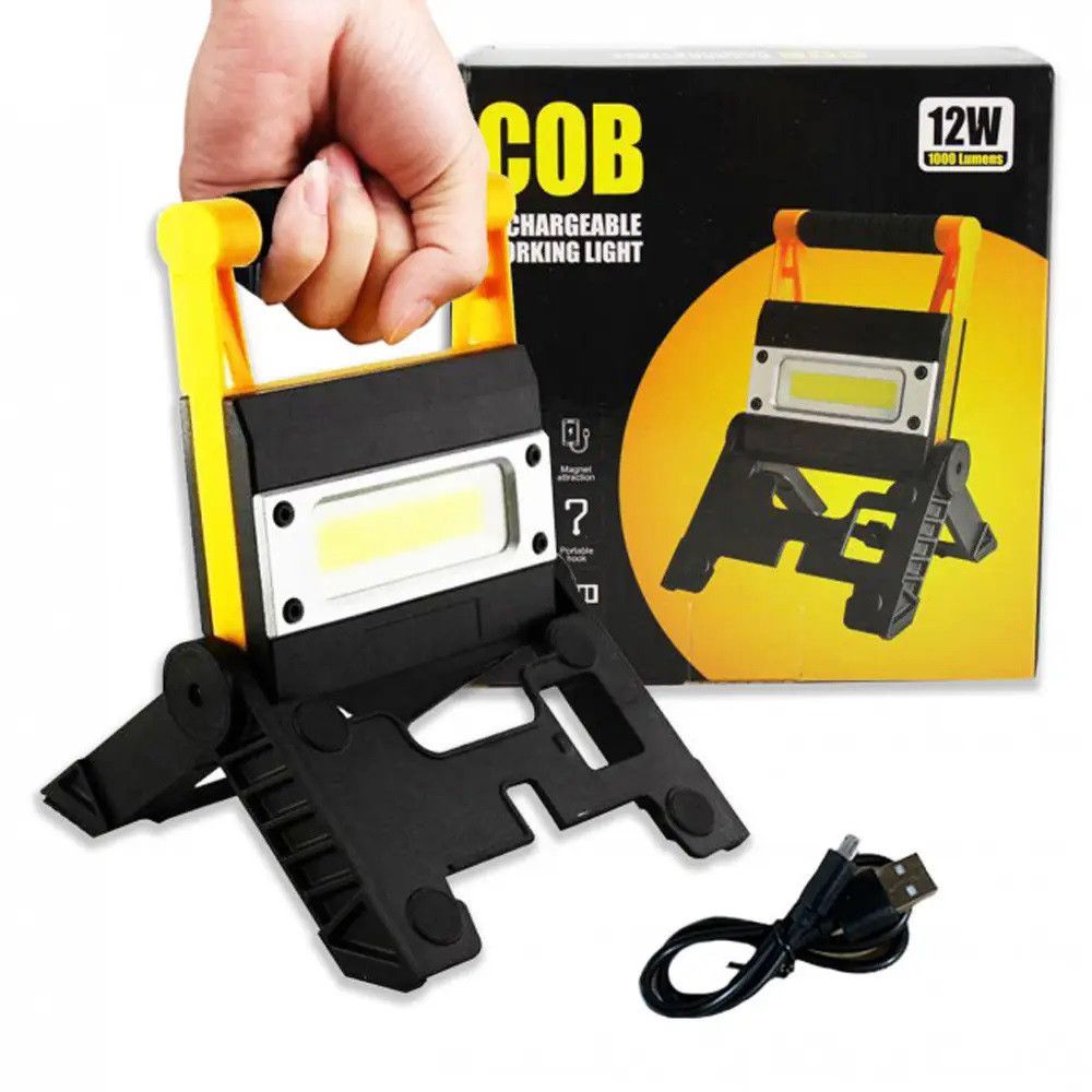 Фонарь аварийный переносной MS 8006 7858, Фонарь светодиодный прожектор, Кемпинговый IU-749 переносной фонарь Киев - изображение 2