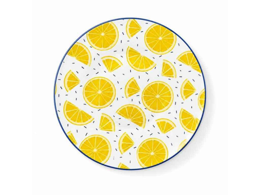 Тарелка основная 20см Lemon 717717-44 ТМ SNT Киев - изображение 1