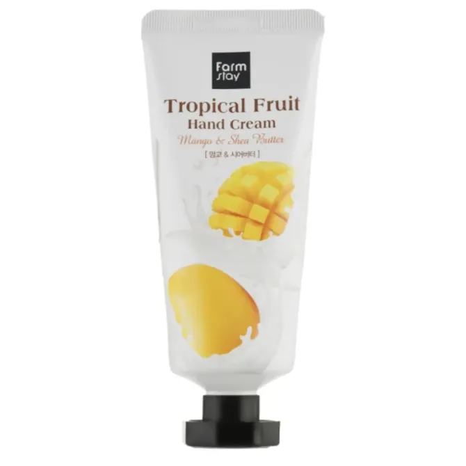 Крем для рук FarmStay Tropical Fruit Mango&Shea Butter, 50 мл Львов - изображение 1
