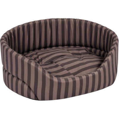 Лежак для тварин Природа Coral 2 57х47х27 см (коричневий/смужка) (4823082429196) Вінниця - фото 2